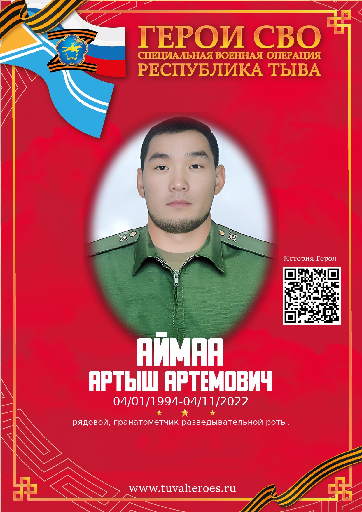 Аймаа Артыш Артемович