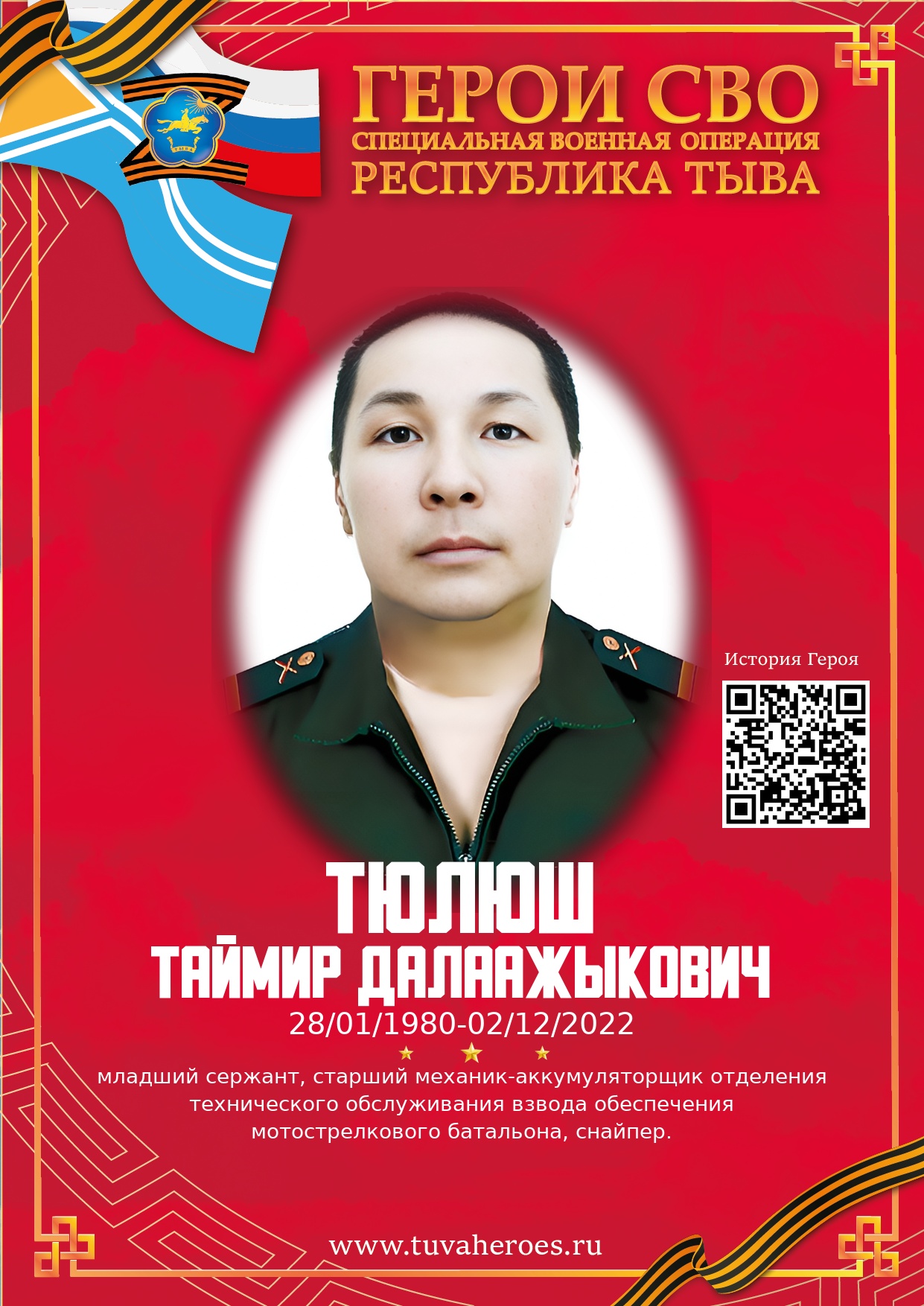 Тюлюш Таймир Далаажыкович